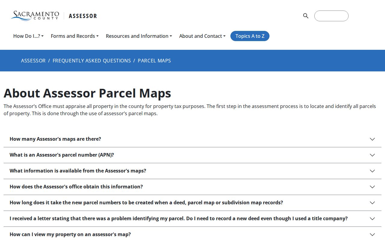 Citrus Heights street directory parcel map guidance